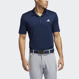 ADIDAS MEN'S PERFORMANCE LC GOLF POLO SHIRT - Collegiate Navy