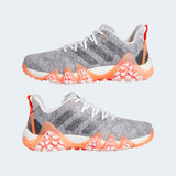 ADIDAS MEN'S CODECHAOS 22 SPIKELESS GOLF SHOES - Cloud White / Grey Six / Solar Red