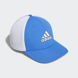 ADIDAS MEN'S A-STRETCH TOUR GOLF HAT - TRUBLU/WHITE