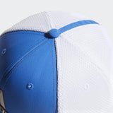 ADIDAS MEN'S A-STRETCH TOUR GOLF HAT - TRUBLU/WHITE