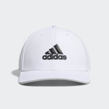 ADIDAS MEN'S A-STRETCH TOUR GOLF HAT - WHITE