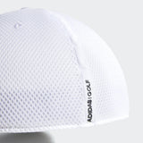 ADIDAS MEN'S A-STRETCH TOUR GOLF HAT - WHITE