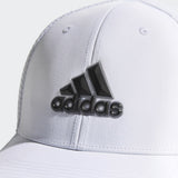 ADIDAS MEN'S A-STRETCH TOUR GOLF HAT - WHITE