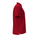 UNDER ARMOUR MEN'S TECH GOLF POLO - RED / GRAPHITE