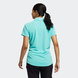 ADIDAS WOMEN'S EQUIPMENT PRIMEGREEN GOLF POLO SHIRT - ACID MINT