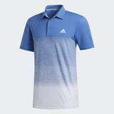 ADIDAS MEN'S ULTIMATE365 PRINT GOLF POLO SHIRT - TRAROY/SKYTIN