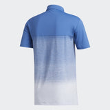 ADIDAS MEN'S ULTIMATE365 PRINT GOLF POLO SHIRT - TRAROY/SKYTIN