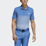 ADIDAS MEN'S ULTIMATE365 PRINT GOLF POLO SHIRT - TRAROY/SKYTIN