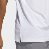 ADIDAS MEN'S ULTIMATE365 COLORBLOCK GOLF POLO SHIRT - WHITE/GRTHME