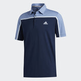 ADIDAS MEN'S ULTIMATE365 COLORBLOCK GOLF POLO SHIRT - CONAVY/TRAROY