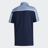 ADIDAS MEN'S ULTIMATE365 COLORBLOCK GOLF POLO SHIRT - CONAVY/TRAROY