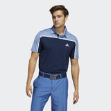 ADIDAS MEN'S ULTIMATE365 COLORBLOCK GOLF POLO SHIRT - CONAVY/TRAROY