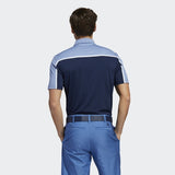 ADIDAS MEN'S ULTIMATE365 COLORBLOCK GOLF POLO SHIRT - CONAVY/TRAROY