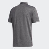 ADIDAS MEN'S CORE NOVELTY GOLF POLO SHIRT - BLACK MELANGE