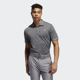 ADIDAS MEN'S CORE NOVELTY GOLF POLO SHIRT - BLACK MELANGE
