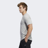 ADIDAS MEN'S GOLF TEE - GREY HEATHER