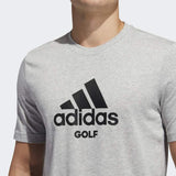 ADIDAS MEN'S GOLF TEE - GREY HEATHER