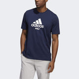 ADIDAS MEN'S GOLF TEE - COLLEGIATE NAVY