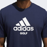 ADIDAS MEN'S GOLF TEE - COLLEGIATE NAVY