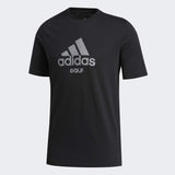 ADIDAS MEN'S GOLF TEE - BLACK
