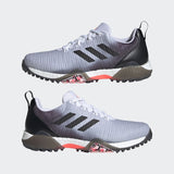 ADIDAS MEN'S CODECHAOS GOLF SHOES - FTWR WHITE / CORE BLACK / LIGHT FLASH ORANGE