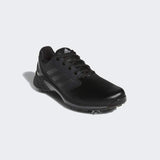 ADIDAS MEN'S ZG21 GOLF SHOES - CORE BLACK / DARK SILVER METALLIC / GREY FIVE