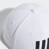ADIDAS MEN'S 3-STRIPES TOUR GOLF HAT - WHITE