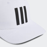 ADIDAS MEN'S 3-STRIPES TOUR GOLF HAT - WHITE