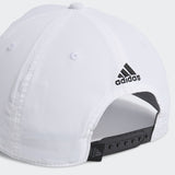 ADIDAS MEN'S 3-STRIPES TOUR GOLF HAT - WHITE