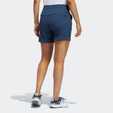 ADIDAS WOMEN'S GO-TO PRIMEGREEN SOLID GOLF SHORTS - CREW NAVY