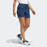 ADIDAS WOMEN'S GO-TO PRIMEGREEN SOLID GOLF SHORTS - CREW NAVY