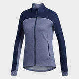 ADIDAS WOMEN'S GO-TO ADAPT GOLF JACKET - NIGHT INDIGO / AERO BLUE