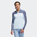 ADIDAS WOMEN'S GO-TO GOLF JACKET - SKY TINT / TECH INDIGO