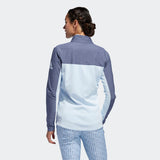 ADIDAS WOMEN'S GO-TO GOLF JACKET - SKY TINT / TECH INDIGO