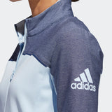 ADIDAS WOMEN'S GO-TO GOLF JACKET - SKY TINT / TECH INDIGO