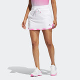 ADIDAS WOMEN'S GRADIENT 15-INCH GOLF SKORT - WHITE / PINK