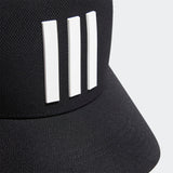 ADIDAS MEN'S 3-STRIPES TOUR GOLF HAT - BLACK