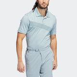 ADIDAS MEN'S ADICROSS STONE GOLF POLO SHIRT