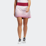 ADIDAS WOMEN'S  GRADIENT GOLF SKIRT - LEGACY BURGUNDY