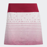ADIDAS WOMEN'S  GRADIENT GOLF SKIRT - LEGACY BURGUNDY