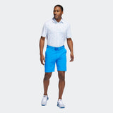 ADIDAS MEN'S FLAG PRINT GOLF POLO - BLURUS/SEMIRU/CRENAV