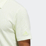 ADIDAS MEN'S ABSTRACT PRINT GOLF POLO SHIRT
