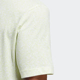 ADIDAS MEN'S ABSTRACT PRINT GOLF POLO SHIRT