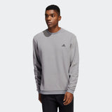 ADIDAS MEN'S CORE CREW GOLF SWEATSHIRT - GREY THREE