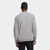ADIDAS MEN'S CORE CREW GOLF SWEATSHIRT - GREY THREE