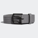 ADIDAS MEN'S BRAIDED STRETCH GOLF BELT - GREY THREE