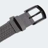 ADIDAS MEN'S BRAIDED STRETCH GOLF BELT - GREY THREE