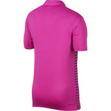 NIKE MENS DRI-FIT VICTORY BLOCK GOLF POLO - PINK