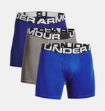 Under Armour Men's Charged Cotton® 6" Boxerjock® – 3-Pack