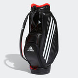 ADIDAS PERFORMANCE CADDIE GOLF BAG - BLACK / SOLAR RED